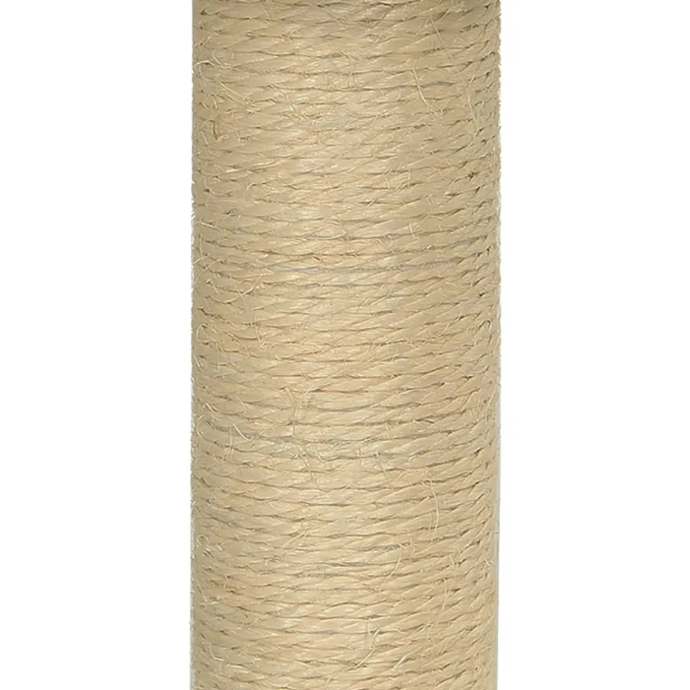 vidaXL Kattenmeubel met sisal krabpaal 74 cm crèmekleurig