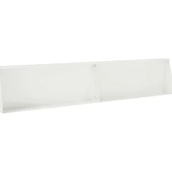 vidaXL Keerwand 2 st 100 x 12 x 30 cm Staal Wit