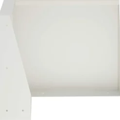 vidaXL Keerwand 2 st 50 x 50 x 30 cm Staal Wit