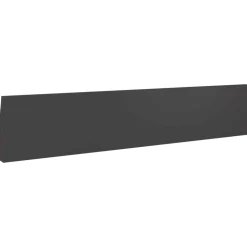 vidaXL Keerwand 6 st 100 x 12 x 30 cm Staal Zwart
