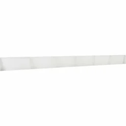 vidaXL Keerwand 6 st 100 x 12 x 30 cm Staal Wit