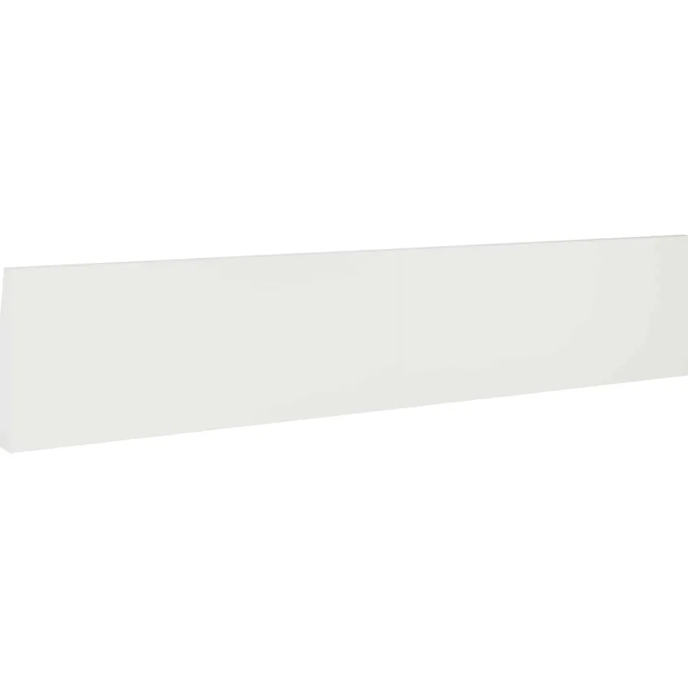 vidaXL Keerwand 6 st 100 x 12 x 30 cm Staal Wit