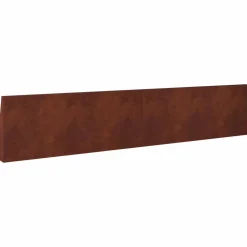 vidaXL Keerwand 4 st 100 x 12 x 30 cm weervast staal Roestkleurig