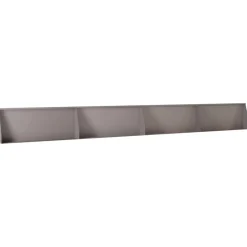 vidaXL Keerwand 4 st 100 x 12 x 30 cm weervast staal Roestkleurig