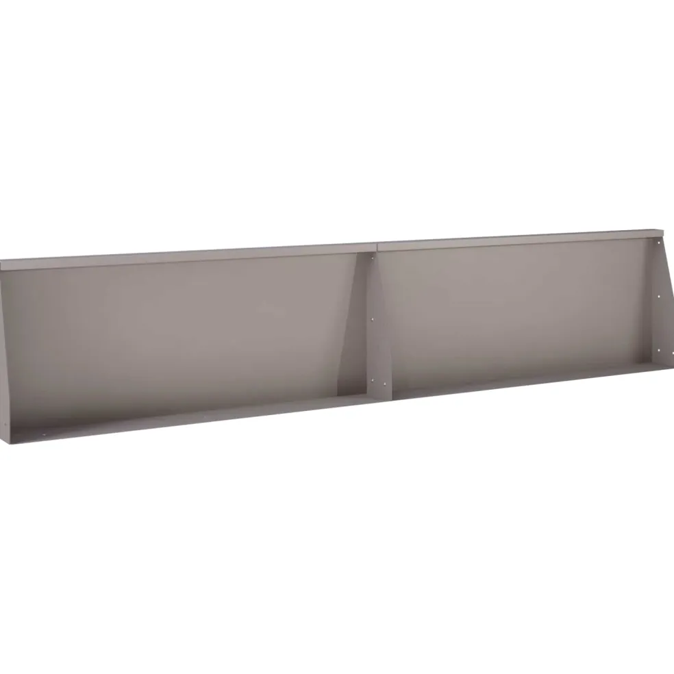 vidaXL Keerwand 2 st 100 x 12 x 30 cm weervast staal Roestkleurig