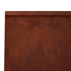 vidaXL Keerwand 2 st 100 x 12 x 30 cm weervast staal Roestkleurig