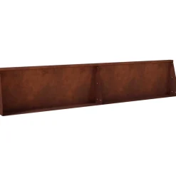 vidaXL Keerwand 2 st 100 x 12 x 30 cm weervast staal Roestkleurig