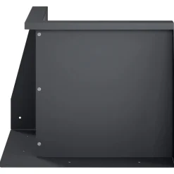 vidaXL Keerwand 50 x 50 x 30 cm Staal Antraciet