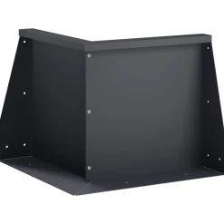 vidaXL Keerwand 50 x 50 x 30 cm Staal Antraciet