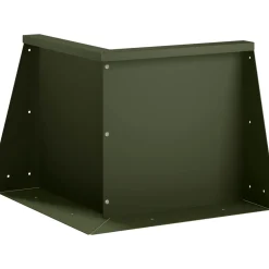 vidaXL Keerwand 50 x 50 x 30 cm Staal Olijfgroen