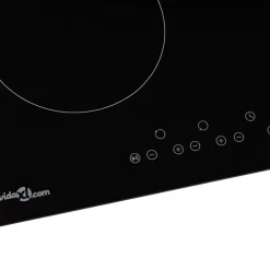 vidaXL Keramische kookplaat met 4 kookzones aanraakbediening 6000 W