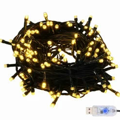 vidaXL Kerstbal Set 61 st 150 LED's Warmwit Ø 6 cm