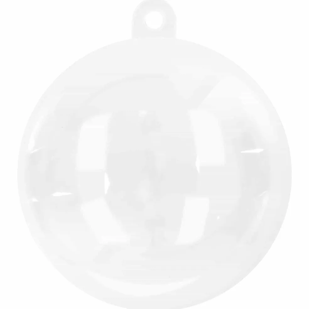 vidaXL Kerstbal Set 50 st Transparant Ø 5 cm Kunststof