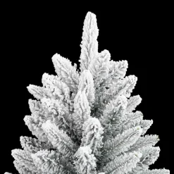 vidaXL Kerstbomen Warmwit PVC en Plastic en Staal en PE