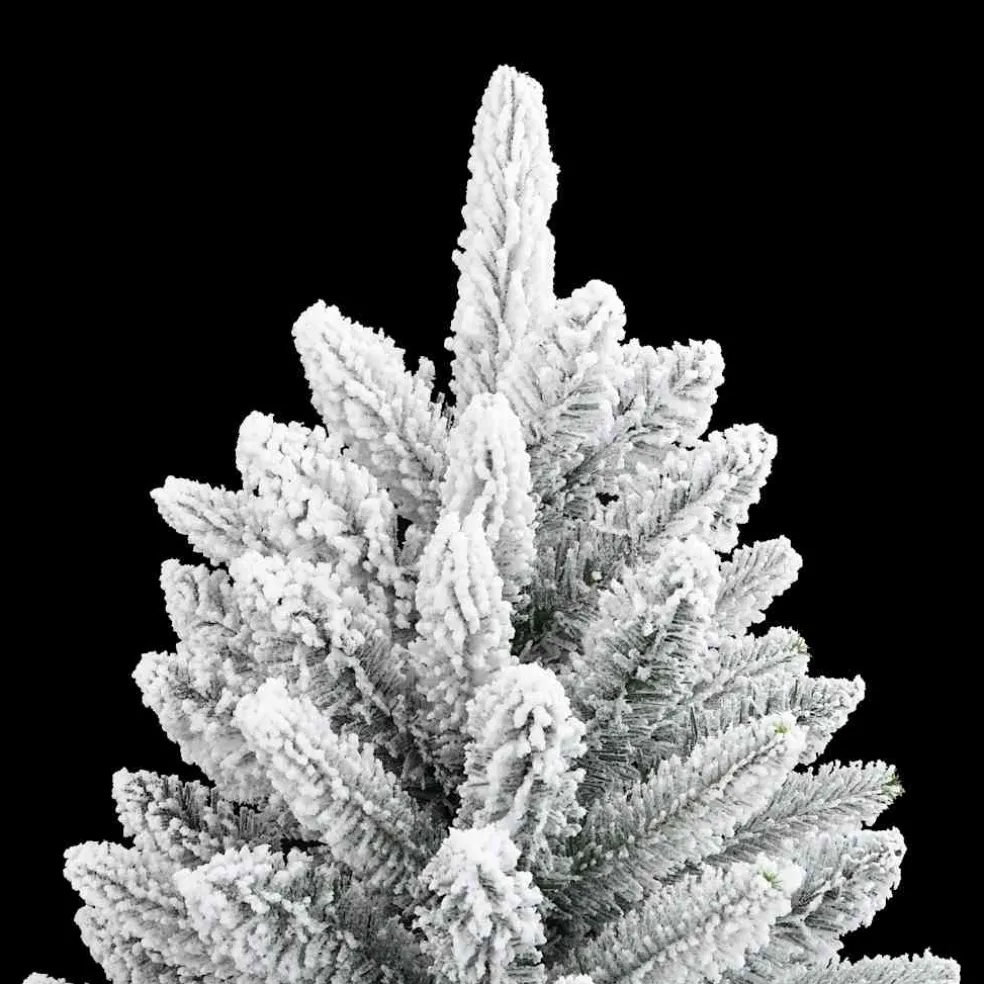 vidaXL Kerstbomen Warmwit PVC en Plastic en Staal en PE