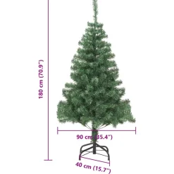 vidaXL Kerstboom Groen 180 cm PVC