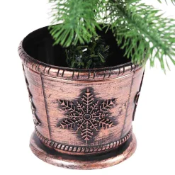 vidaXL Kerstboom met 150 LED met standaard Groen 65 cm PE