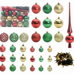 vidaXL Kerstboom met 150 LED met standaard Groen 65 cm PE