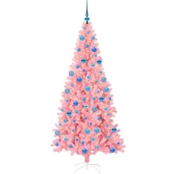 vidaXL Kerstboom Roze 180 cm PVC
