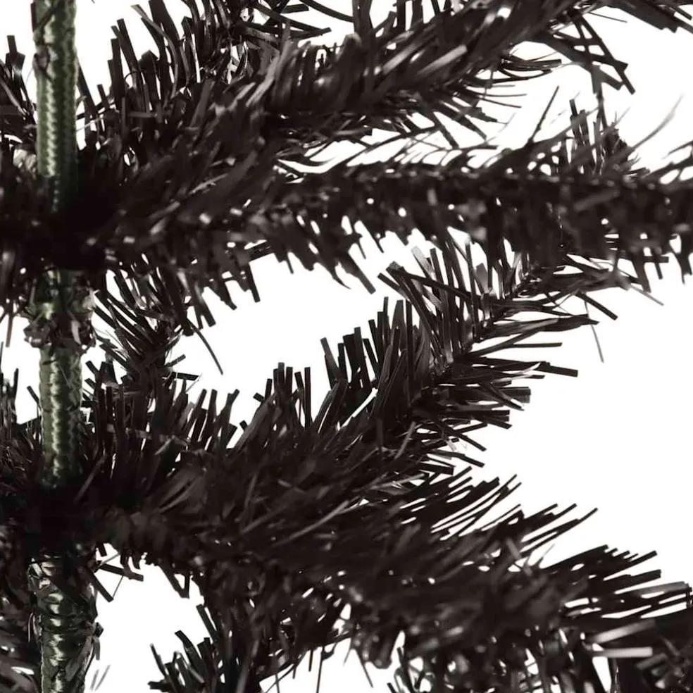 vidaXL Kerstboom smal 150 cm zwart