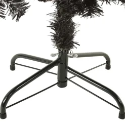 vidaXL Kerstboom smal 150 cm zwart