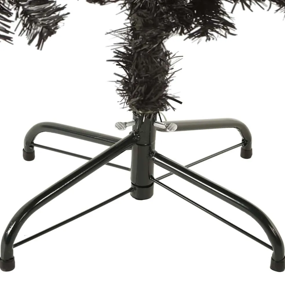 vidaXL Kerstboom smal 150 cm zwart