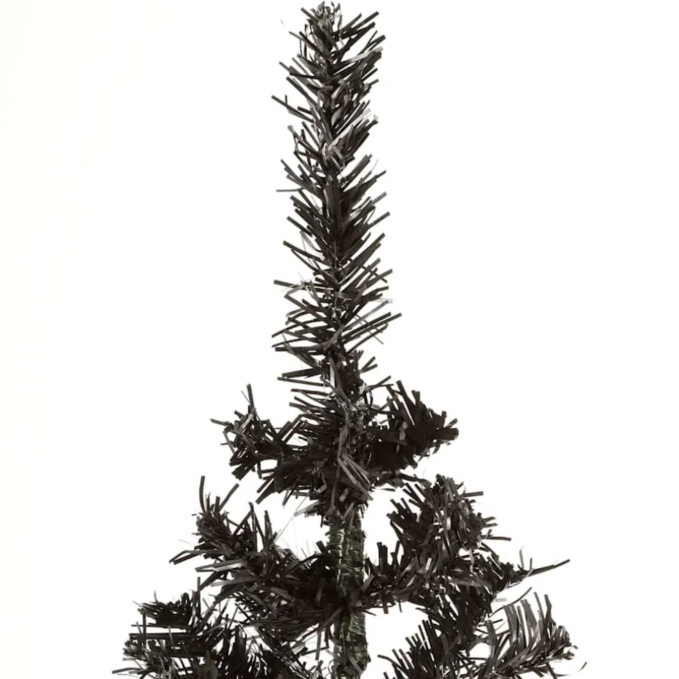 vidaXL Kerstboom smal 150 cm zwart