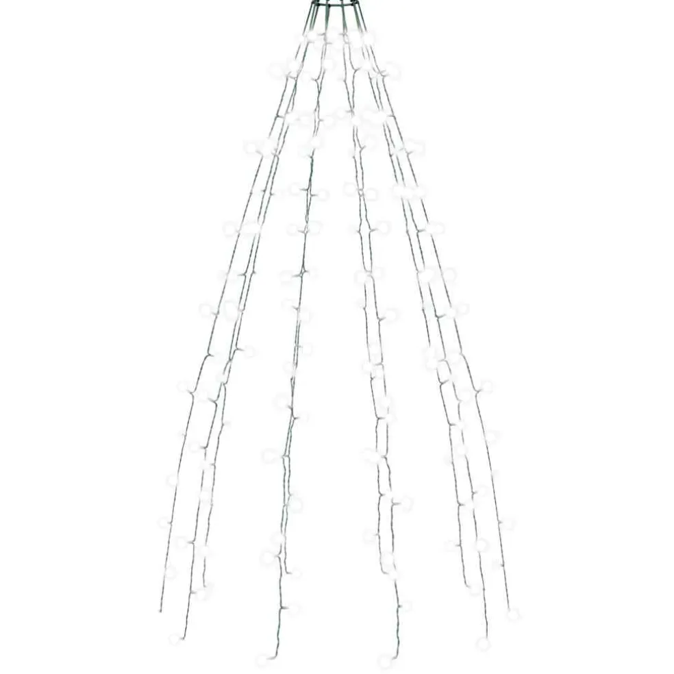 vidaXL Kerstboomverlichting met 150 LED's koudwit net 150 cm