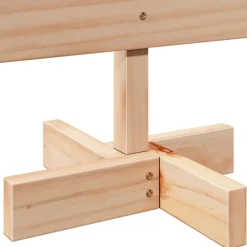 vidaXL Kerstdecoratie kerstboom 70 cm massief hout