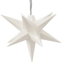 vidaXL Kerstlamp 10 LED's 10 cm wit