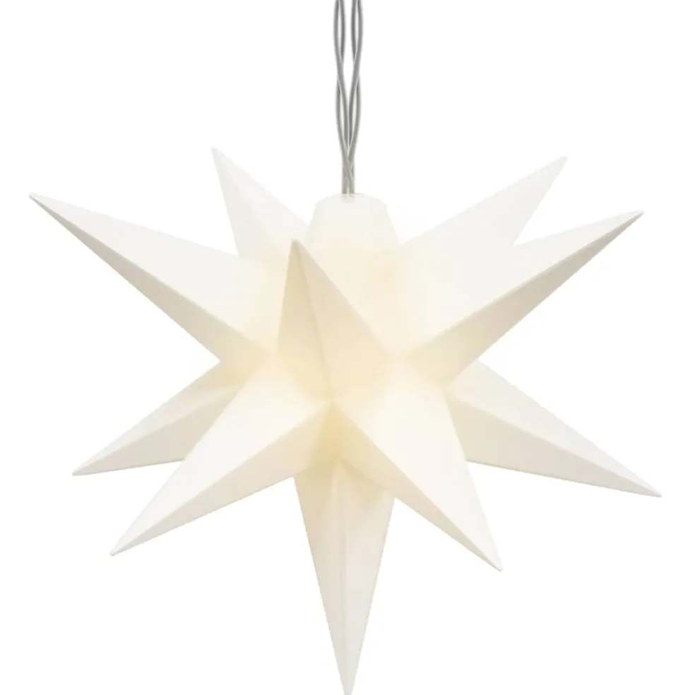 vidaXL Kerstlamp 10 LED's 10 cm wit