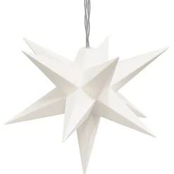 vidaXL Kerstlamp 10 LED's 10 cm wit