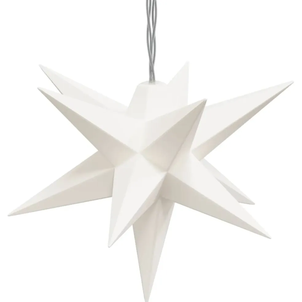 vidaXL Kerstlamp 10 LED's 10 cm wit