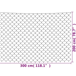 vidaXL Kerstnetverlichting 204 LED's binnen/buiten 3x2 m meerkleurig