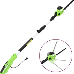 vidaXL Kettingzaag/heggenschaar 2-in-1 telescopisch 25/41 cm 710/550 W