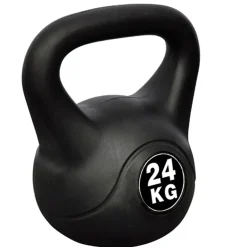 vidaXL Kettlebell met kunststof mantel 24kg