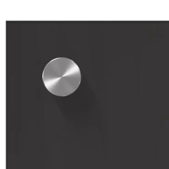 vidaXL Keukenachterwand 2 st Donkergrijs 70 x 40 cm gehard glas