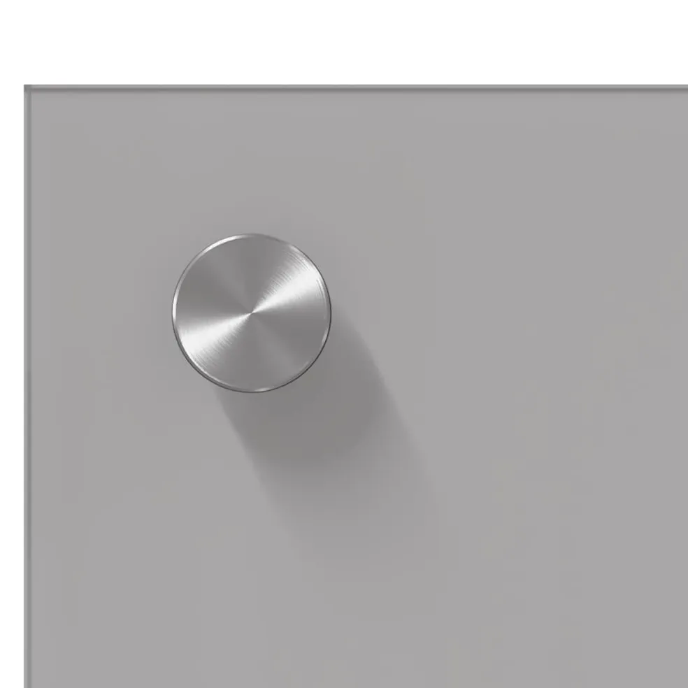 vidaXL Keukenachterwand 2 st Lichtgrijs 70 x 40 cm gehard glas
