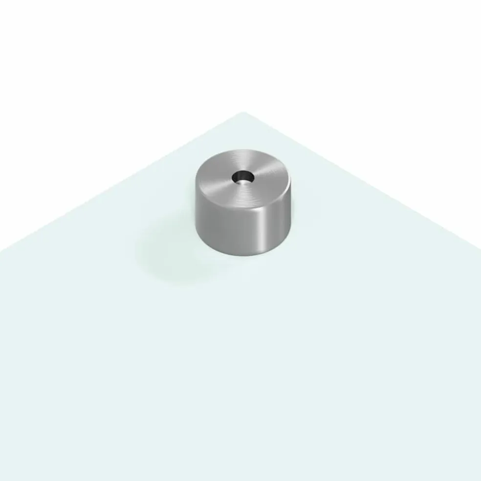 vidaXL Keukenachterwand 2 st Wit 70 x 50 cm gehard glas