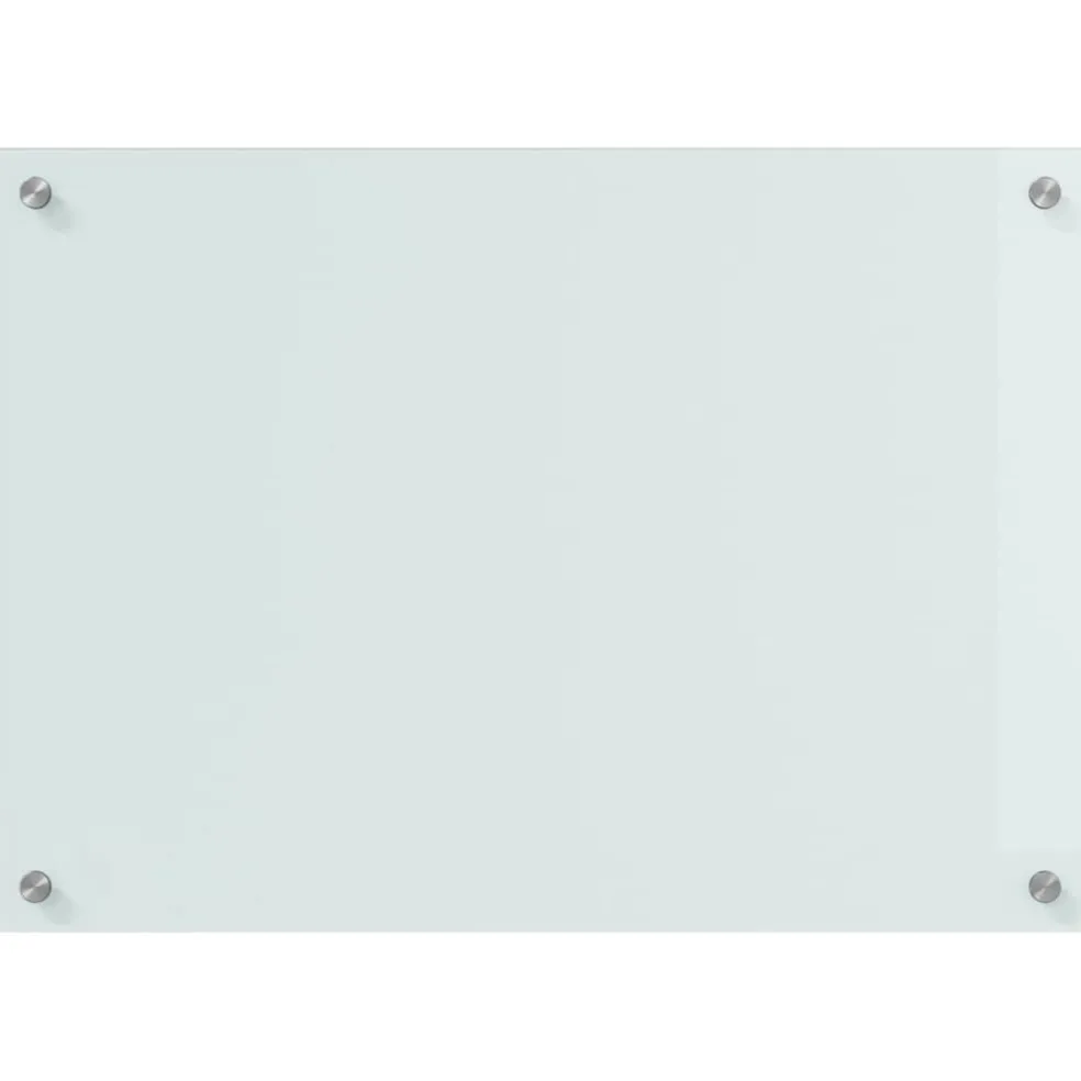 vidaXL Keukenachterwand 2 st Wit 70 x 50 cm gehard glas
