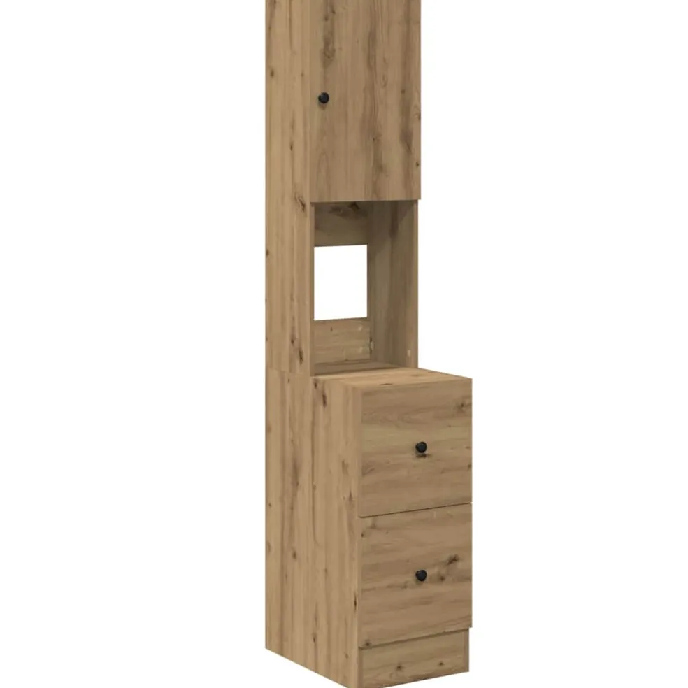 vidaXL Keukenbuffet Artisan Eiken 32 x 50 x 180 cm