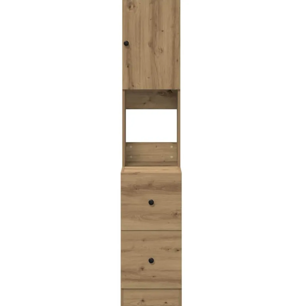 vidaXL Keukenbuffet Artisan Eiken 32 x 50 x 180 cm