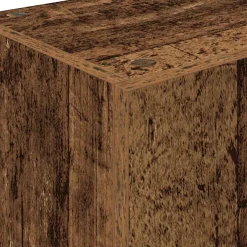 vidaXL Keukenbuffet met lade met plank Oudhout 32 x 50 x 180 cm