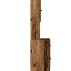 vidaXL Keukenbuffet met lade met plank Oudhout 32 x 50 x 180 cm