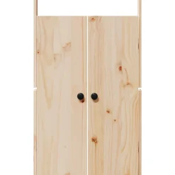 vidaXL Keukendeur MEPPEL Bruin Eiken 50 x 9 x 82 cm Massief grenenhout