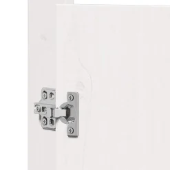 vidaXL Keukendeur MEPPEL Wit 50 x 9 x 82 cm Massief grenenhout