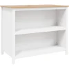 vidaXL Keuken Eilanden HILL Wit 112 x 66 x 90 cm Massief grenenhout