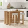 vidaXL Keukeneiland Panama 112x77x90 cm massief grenenhout