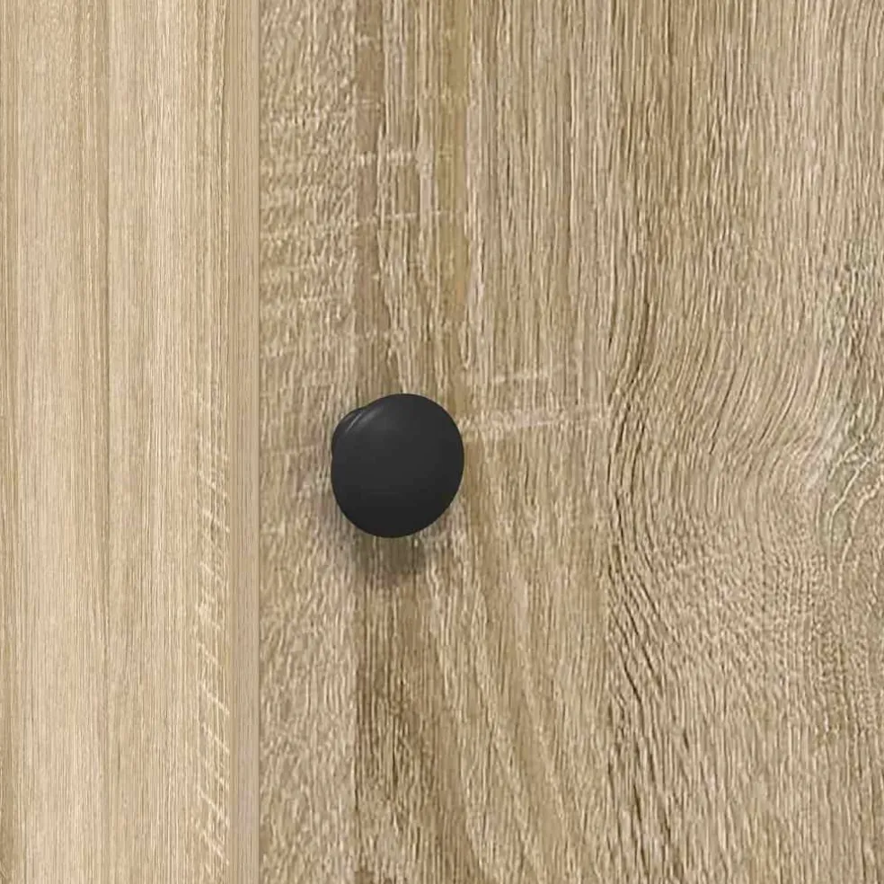 vidaXL Keukenkast Beige 35 x 50 x 180 cm Bewerkt hout