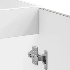 vidaXL Keukenkast Kalmar Beton Grijs 80 x 46 x 81,5 cm Bewerkt hout